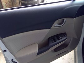 2014 HONDA CIVIC, WHITE,  1.8L, AT,  A25187